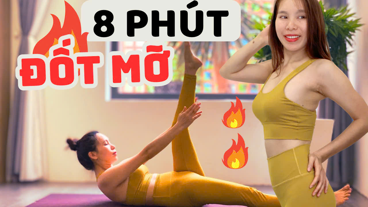 8 Phút GIẢM TOÀN THÂN cho chị em bận rộn